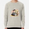 ssrcolightweight sweatshirtmensoatmeal heatherfrontsquare productx1000 bgf8f8f8 11 - Yuri On Ice Store