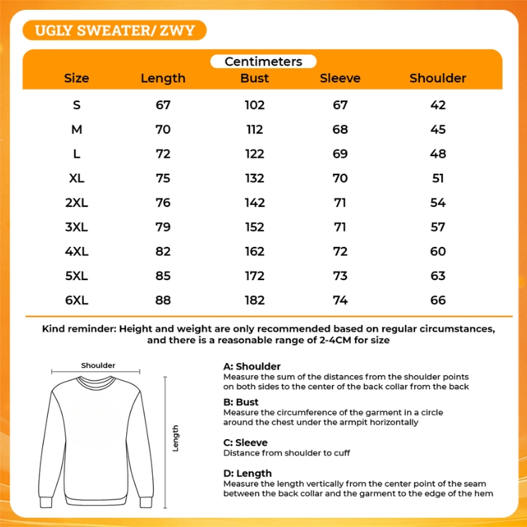 3D UGLY SWEATER - Yuri On Ice Store